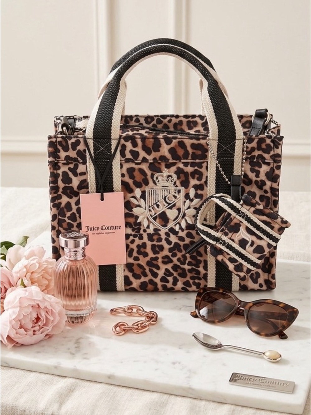 Juicy Couture Juicy Prep School Leopard Tote